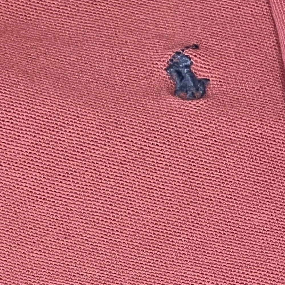 Polo Ralph Lauren Polo‎ Shirt XL Pink Faded Distressed Short Sleeve
